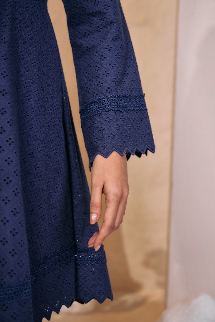 Jemila in Navy Peony